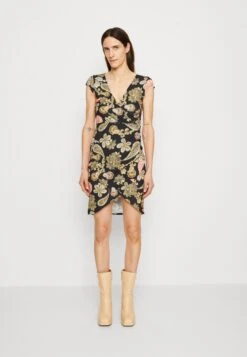 Anna Field Jerseyjurk - Black/Multi Coloured -Anna Field 000879a5b9754ce9801a39da47c3abcd