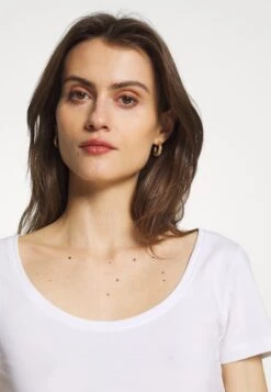 Anna Field 3 Pack - T-Shirt Basic - White/Camel/Black -Anna Field 00212fca4b7e4cbfb067e1afd6b42dc3