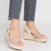 Anna Field Sandalen Met Plateauzool - Light Pink