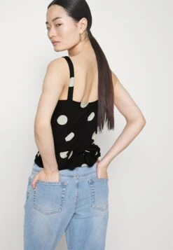 Top - Black/White -Anna Field 02fbc91685c2453da66565ca8d6a417b