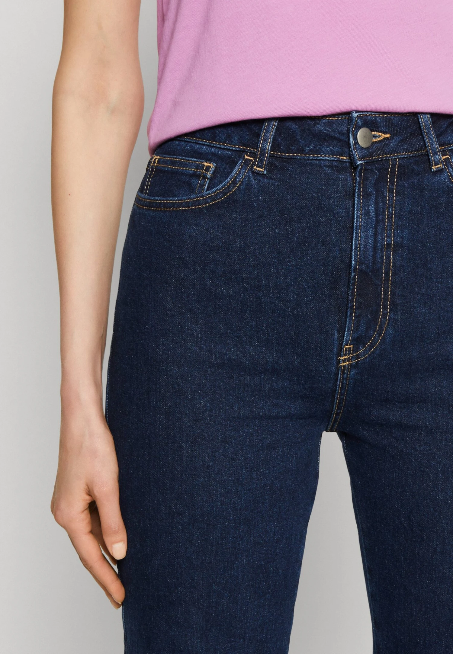 Anna Field Straight Leg Jeans - Blue Denim 6 Anna Field Straight Leg Jeans - Blue Denim - Afbeelding 6