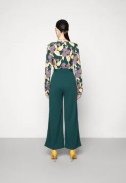 Anna Field Jumpsuit - Dark Green/Yellow -Anna Field 03cd4744a3114e5dabc333db7a3180ff