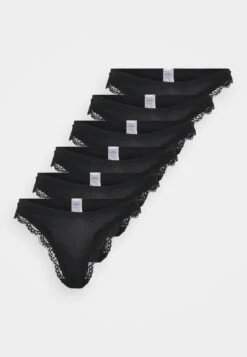 Anna Field 7 Pack - String - Black -Anna Field 044d621b3a774f329d762fdf15541901