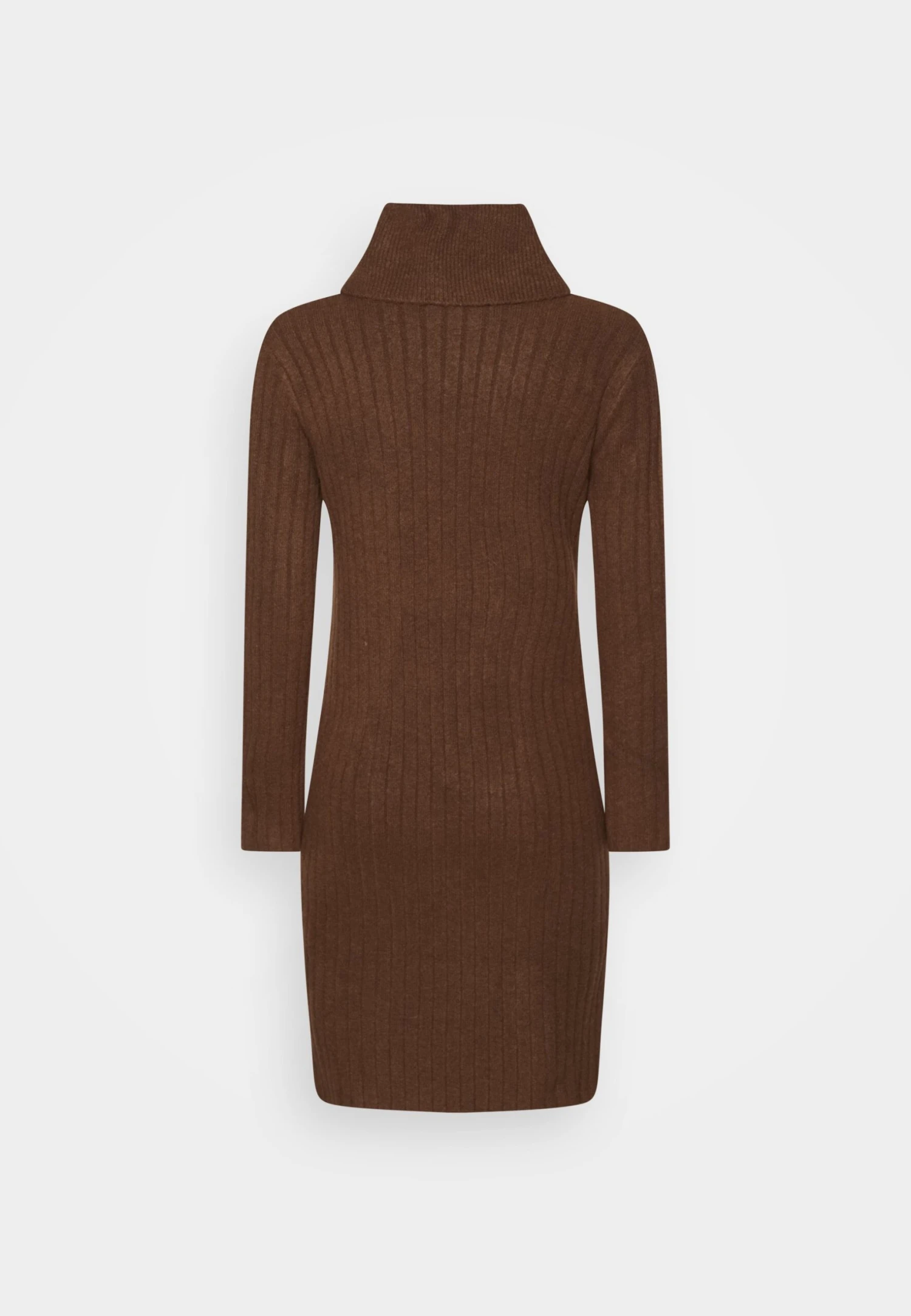 Anna Field Gebreide Jurk - Dark Brown 2 Anna Field Gebreide Jurk - Dark Brown - Afbeelding 2