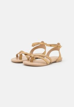 Anna Field Leather - Teensandalen - Gold -Anna Field 0b1a4d7e9fd640c18d4a8981692746d6