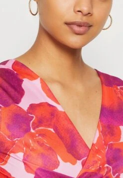 Anna Field Jerseyjurk - Red/Pink -Anna Field 0be8e22a795f4d60ad3f227759e7e096