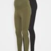 Leggings Maternity - Legging - Black/Olive