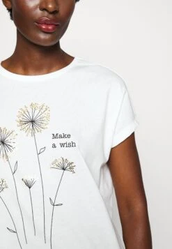 Anna Field T-Shirt Print - White -Anna Field 0d0c2eece6ba42928fc8de7d8a2eb2f5