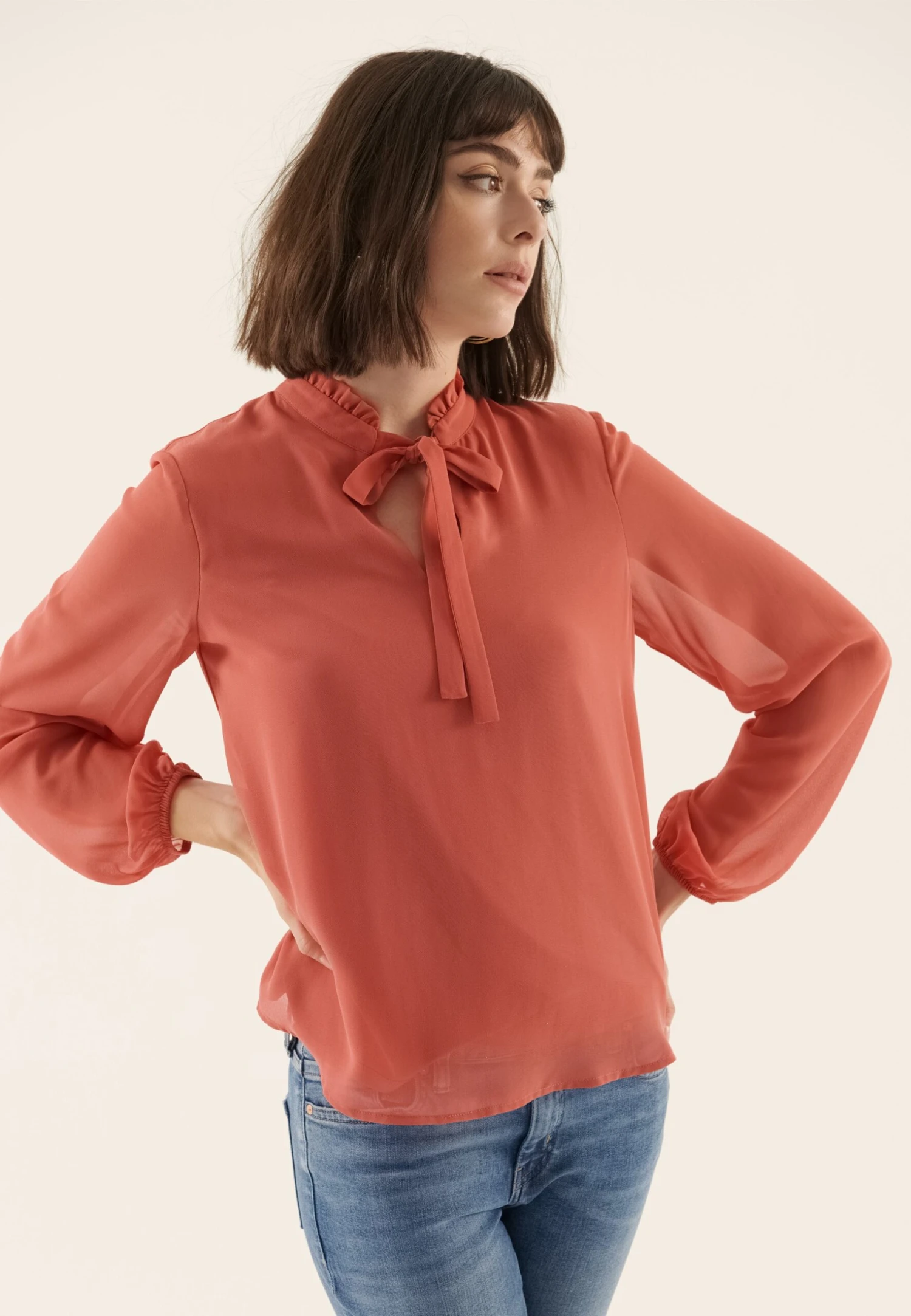 Anna Field Blouse - Red 1 Anna Field Blouse - Red