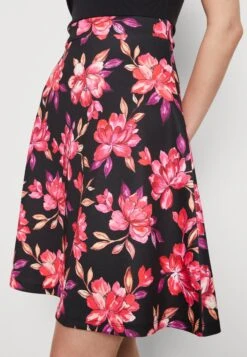 Anna Field Jurk - Black/Red/Purple -Anna Field 0f55a00fd46e47a2b9d7ef9038bdf040