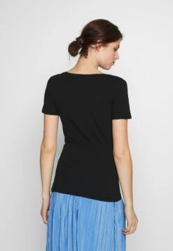 2 Pack- T-Shirt Basic - Black/White -Anna Field 15da3aa8dfa74a03baec8a2a5b6a7807