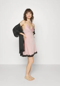 Anna Field Nachtjapon - Pink/Black -Anna Field 175281647bb74e119c5a76f20e3e68d2