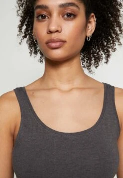 Anna Field Basic Tank 3Er Pack - Top - Black White Mottl -Anna Field 19a5ea7cfa044abe92619a342057c333