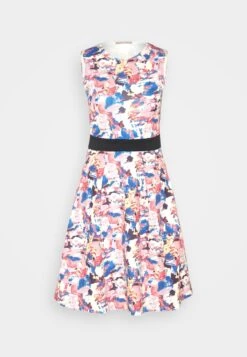 Anna Field Jurk - Beige/Blue/Pink -Anna Field 1bca2fbc35bc48c492bb1f3588f87814