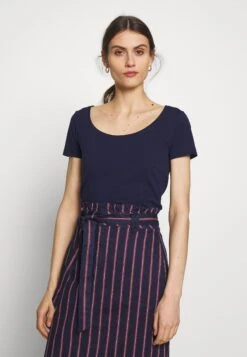 Anna Field 3 Pack - T-Shirt Basic - White/Navy/Light Grey Melange -Anna Field 1fe988c01e2941f88bdd3fdedbbc9f6e