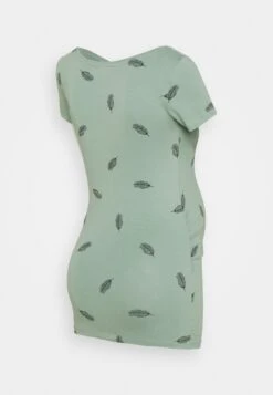 3Pack - T-Shirt Print - Black/White/Green -Anna Field 211d5ec96286482bb54d3788a624604a