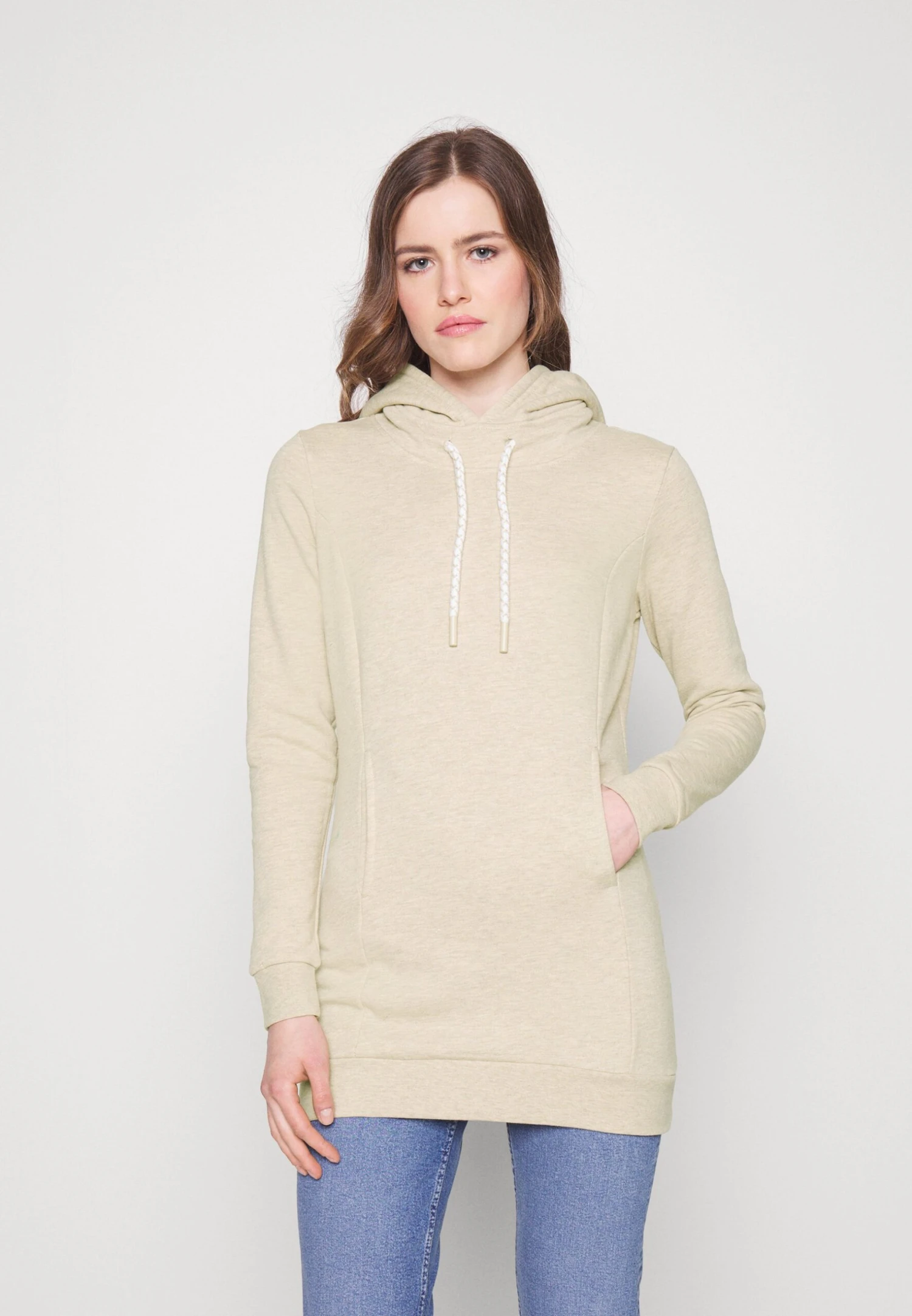 Hoodie - Mottled Beige 1 Hoodie - Mottled Beige