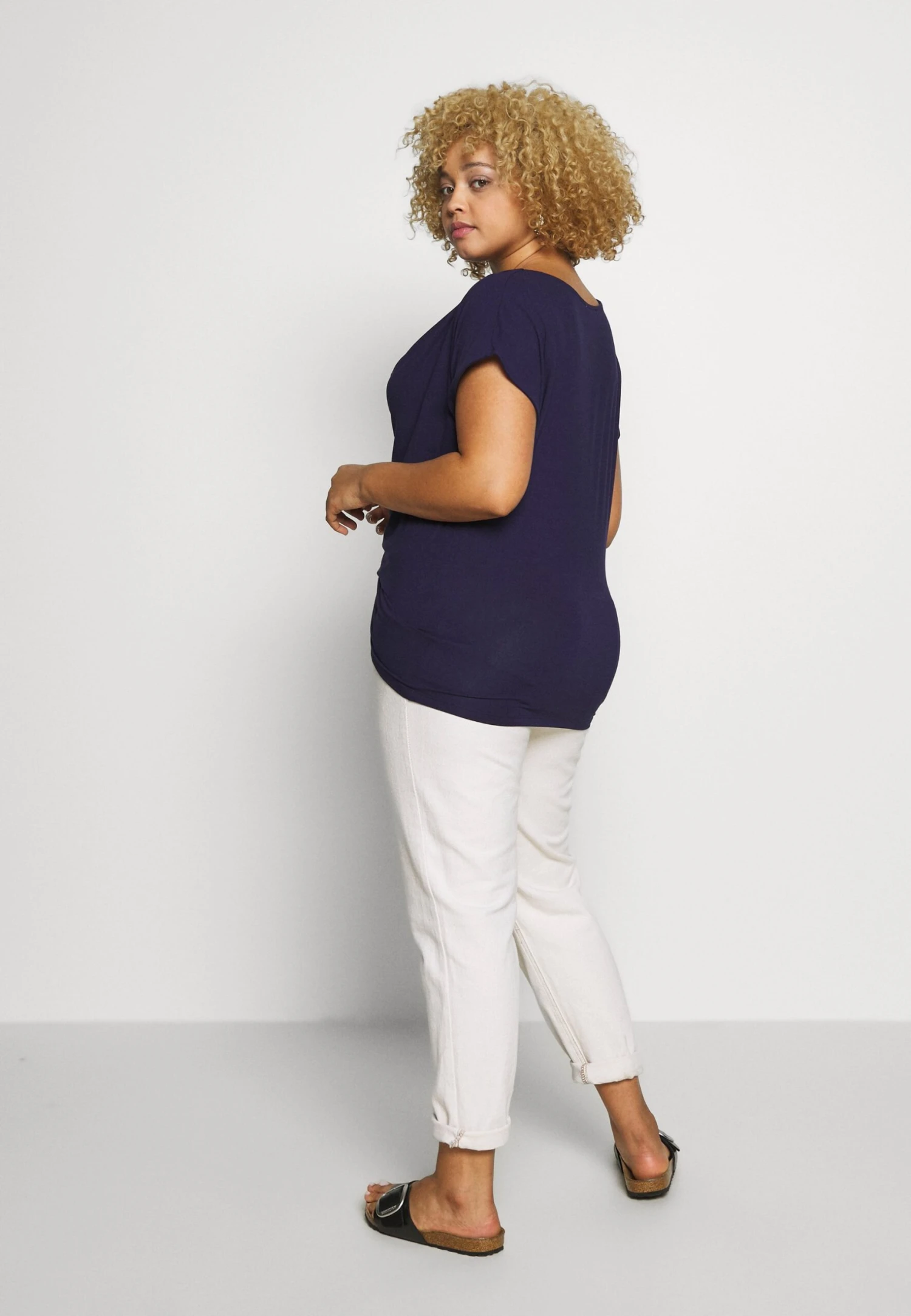 T-Shirt Print - Evening Blue 3 T-Shirt Print - Evening Blue - Afbeelding 3