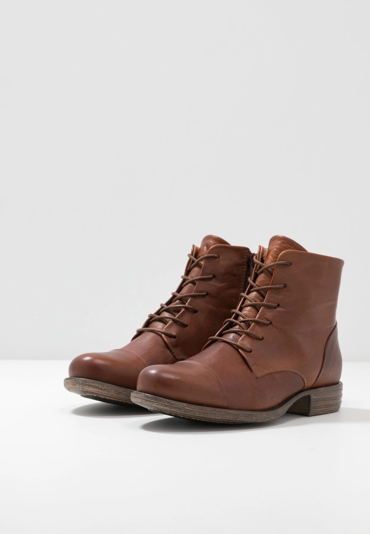 Anna Field Leather Booties - Korte Laarzen - Cognac 5 Anna Field Leather Booties - Korte Laarzen - Cognac - Afbeelding 5