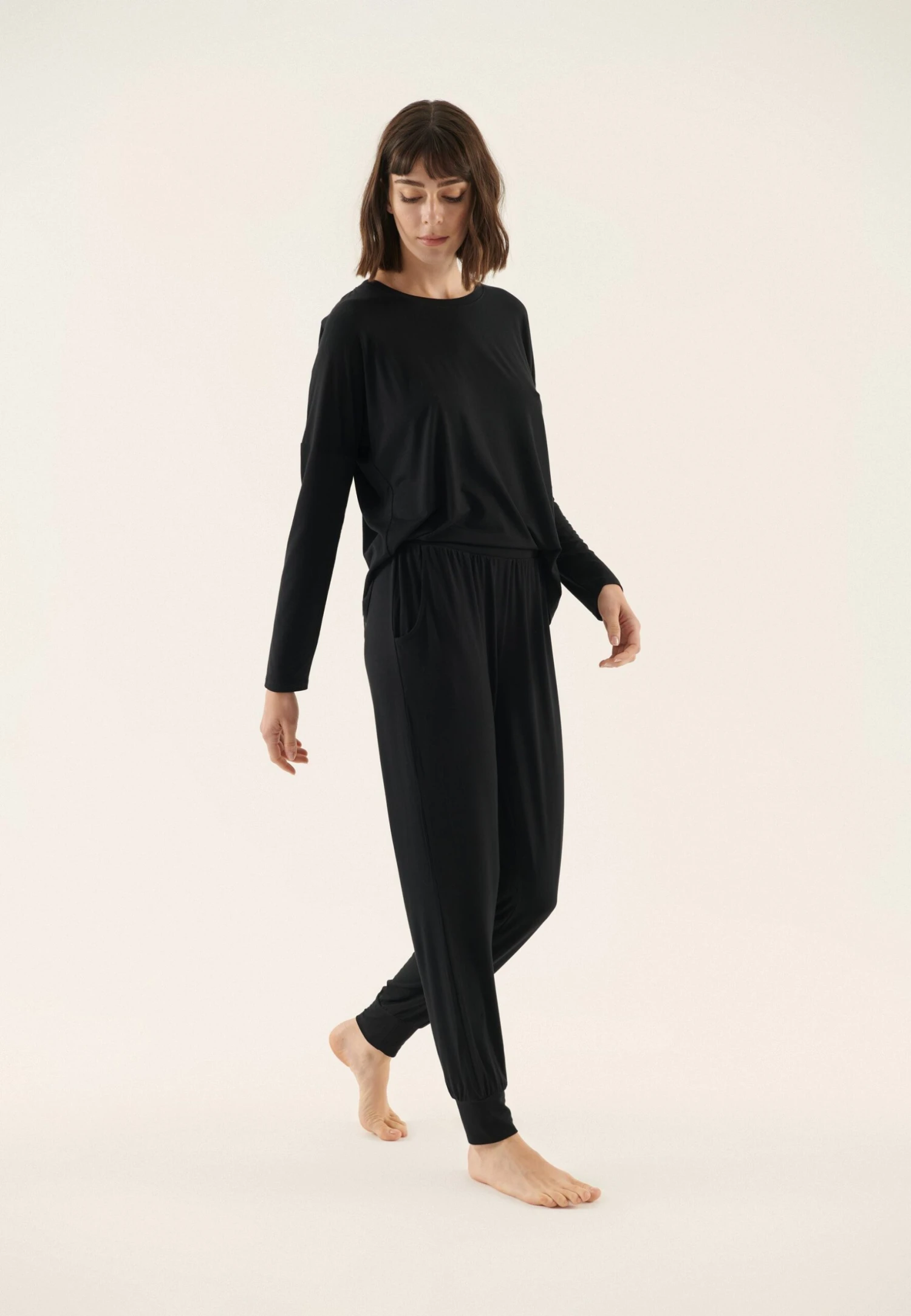Anna Field Pyjama - Black 2 Anna Field Pyjama - Black - Afbeelding 2