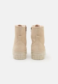 Anna Field Leather- Enkellaarsjes Met Plateauzool - Beige -Anna Field 2f254760887845098a0ad9d2871904a7