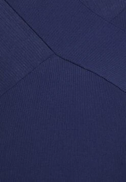 Anna Field V Ausschnitt Bodycon Midi Strickkleid - Etui-Jurk - Dark Blue -Anna Field 3290a5e80f304503add62d145acdc15a