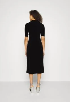 Center Front Knot Low Midi Dress - Jurk - Black -Anna Field 35367c25b3b64620b2ecd27a71387530