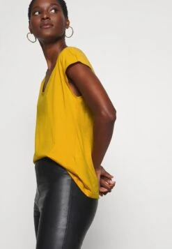 Anna Field T-Shirt Basic - Golden Yellow -Anna Field 36233326716144f98f64f1c5b52e8f91