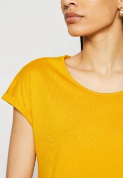 Anna Field 3 Pack - T-Shirt Basic - White/Mottled Light Grey/Dark Yellow -Anna Field 39ab6c76f1e247a592fdb7cd6afce2d7