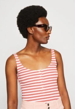 Anna Field Top - White/Red -Anna Field 3d2161b15f4e45c2b3dffa796b8ff546