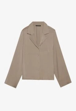 Anna Field HAMMERED SATIN SET - Pyjama - Light Brown -Anna Field 3e67c898b1ba4976b60937fae6ed03a8