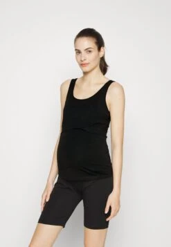 2 Pack - Top - Black/White -Anna Field 422c3189b77e40e48ee729063d0e9e8f