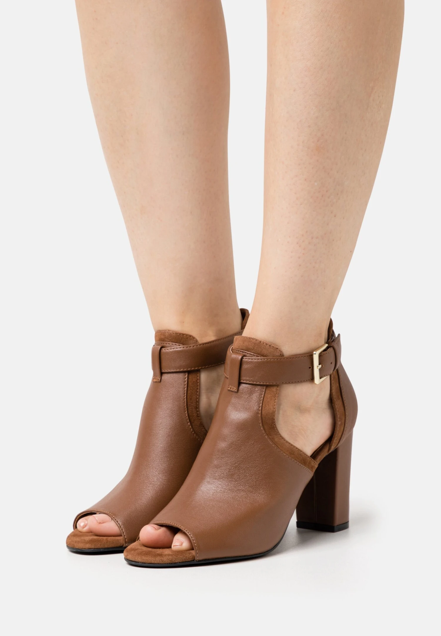 Anna Field Leather - Sandalen Met Enkelbandjes - Cognac 1 Anna Field Leather - Sandalen Met Enkelbandjes - Cognac