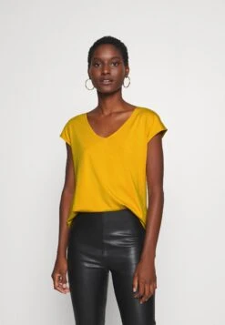 Anna Field T-Shirt Basic - Golden Yellow