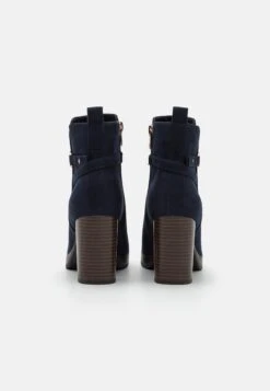 Anna Field Enkellaarsjes Met Plateauzool - Dark Blue -Anna Field 47a9b861b55c496aad57a244d252004e