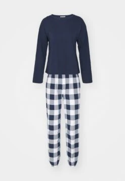 Anna Field SET - Pyjama - Dark Blue -Anna Field 48262f5f299844fa8eb83db939af4099 1