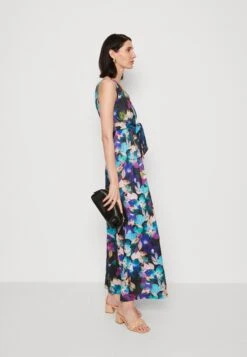Anna Field Maxi-Jurk - Black/Blue/Multicoloured -Anna Field 48cb321b5d364f22904c3f14bf000004