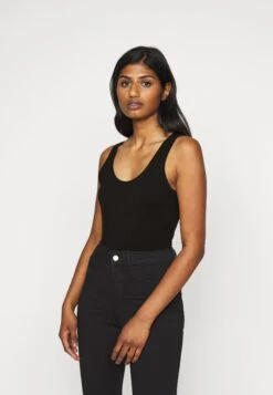 2 Pack - Top - White/Black -Anna Field 4b8a0c0922614fd0a69ca0f56f7dcd40