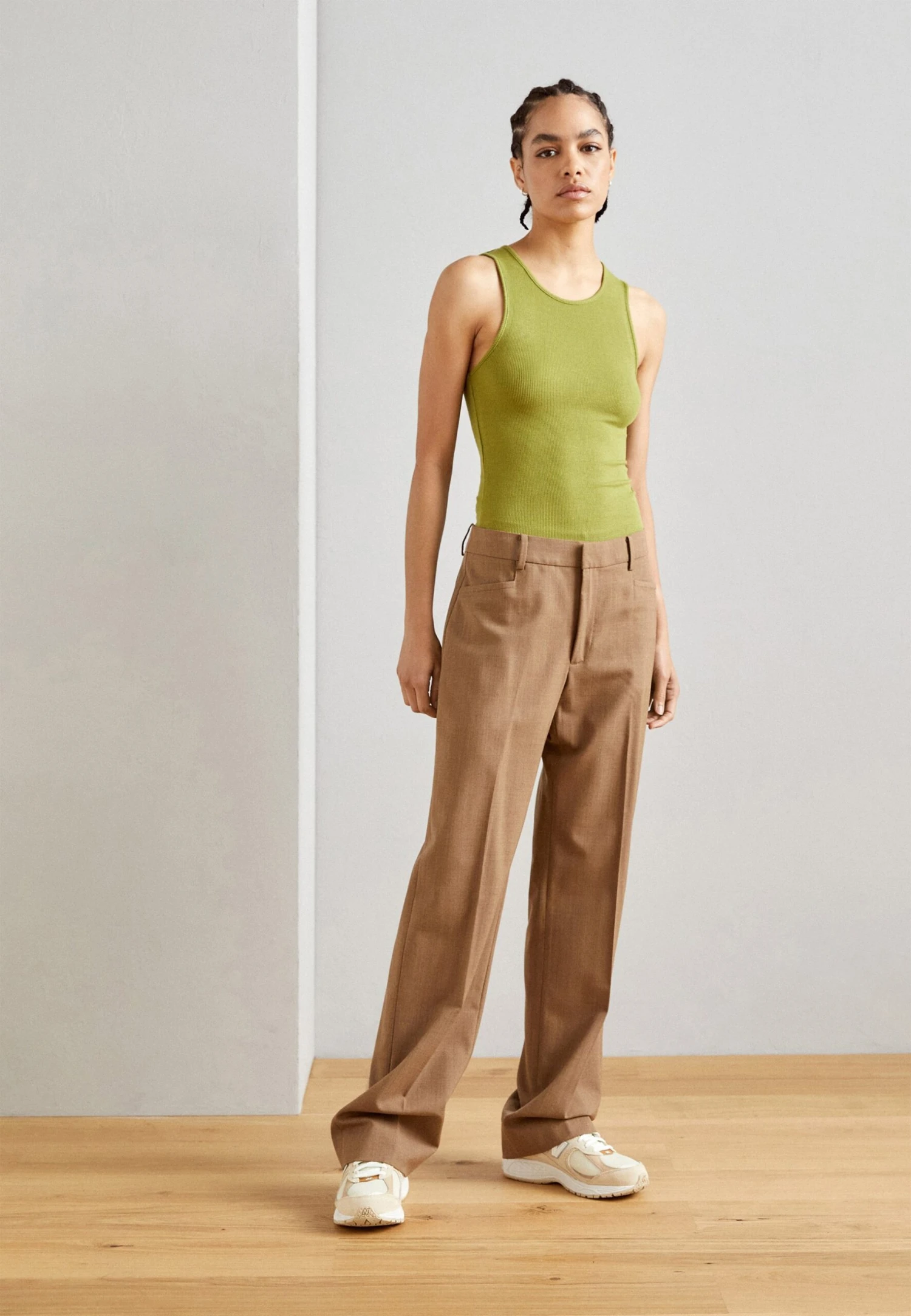 Anna Field 2 Pack - Top - Green/Black 1 Anna Field 2 Pack - Top - Green/Black