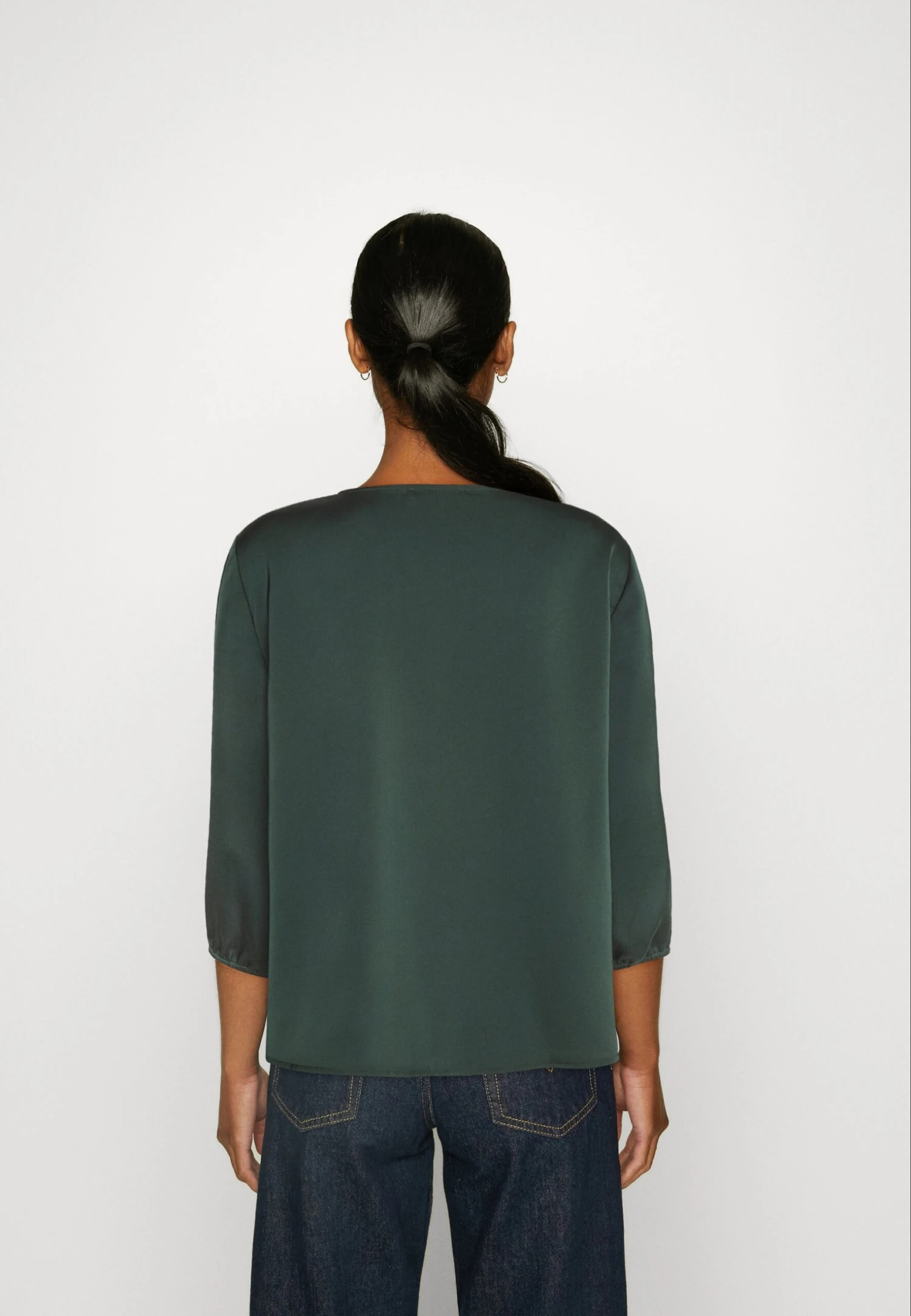 Anna Field Blouse - Dark Green 3 Anna Field Blouse - Dark Green - Afbeelding 3