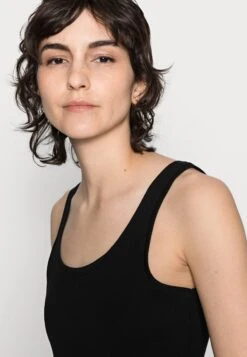 Anna Field Basic Tank 3Er Pack - Top - Black/White /Khaki -Anna Field 5455a73c86424a53a3fb2c1eae1b7f29