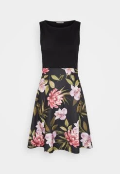 Anna Field Jurk - Black/Black/Pink -Anna Field 566117c5c76c498c8ec0f4f3e04f7e92