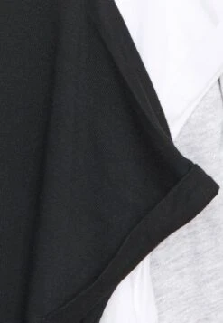 Anna Field 3 Pack - T-Shirt Basic - Black/White/Mottled Light Grey -Anna Field 56b7345e7718431b8df937bb58eaa2e2