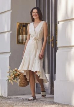 Anna Field Jurk - Beige -Anna Field 56cde40cc3d7437eb6552cd722a4f632