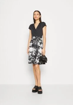 Anna Field Jerseyjurk - Black/Grey/White -Anna Field 58fc482e0df143c5a222f6e44740224c