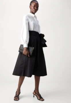 Anna Field Blousejurk - Black/white -Anna Field 593e1e4ee13e46c18cc077beba48465e