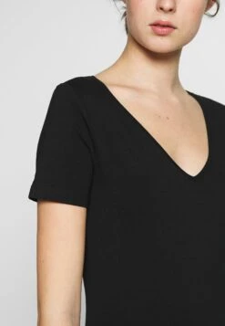 2 Pack- T-Shirt Basic - Black/White -Anna Field 5b1b63173f7542d29b58b345cacb48b0