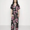 Jumpsuit - Black/ Multi-Coloured
