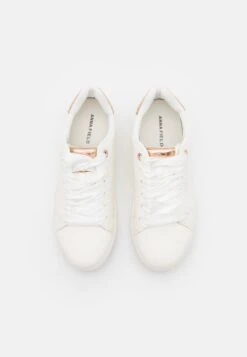 Anna Field Sneakers Laag - White/Rose Gold-Coloured -Anna Field 5c104514ab7c4105b7cfbbc1797be126