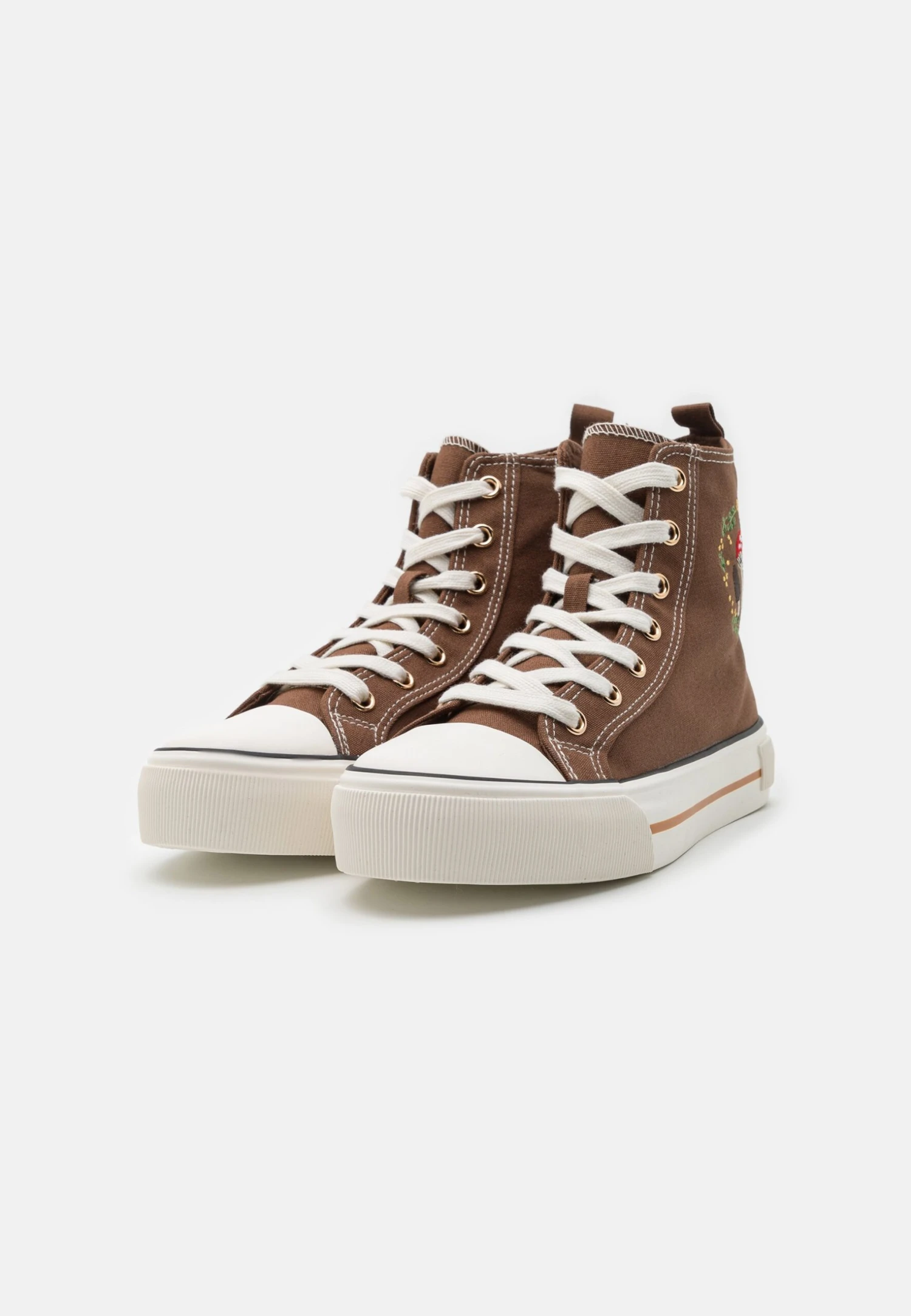 Anna Field Sneakers Hoog - Brown 3 Anna Field Sneakers Hoog - Brown - Afbeelding 3
